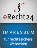 Bild: eRecht24 Siegel Impressum